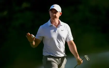 Rory McIlroy Sets Record 36-Hole Lead at Masters Tournament