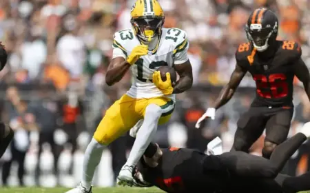 Eagles Acquire Packers Wide Receiver Dontayvion Wicks: Source