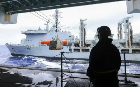 Royal Fleet Auxiliary Mariners Strike Over Pay Dispute