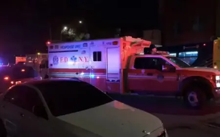 EMS Workers Hospitalized After Bronx Emergency Response at St. Barnabas