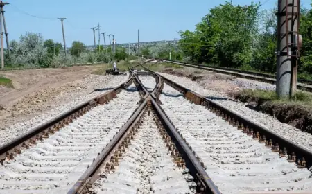 Advanced Railway Construction Progresses in Southern Romania