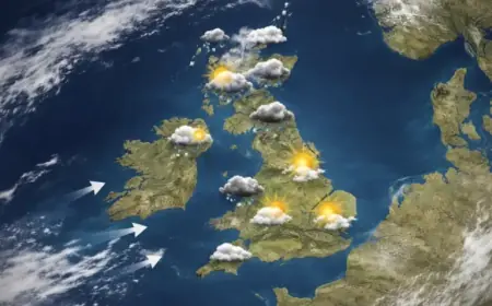 London Weather Forecast for April 7: Cool, Windy, Scattered Showers Expected