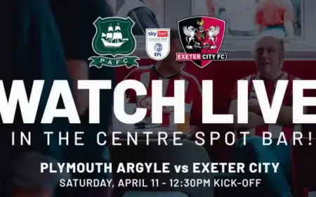 Catch the Exciting Devon Derby Live at the Centre Spot!