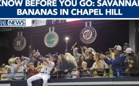 Savannah Bananas Thrill Chapel Hill with Unique Game and Boost Economy