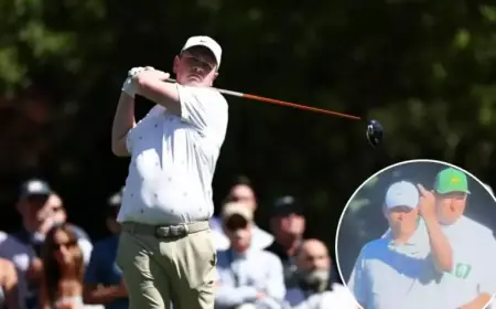 Robert MacIntyre Avoids Media Following Masters Gesture Controversy
