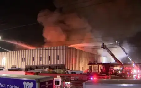 FDNY Teams Combat Major Queens Factory Blaze