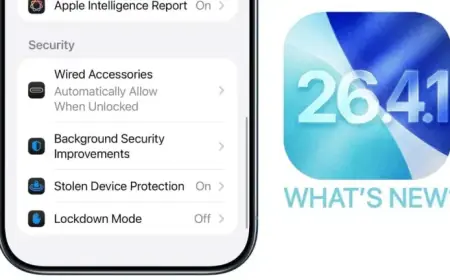 Discover What’s New in Apple’s iOS 26.4.1 Update for iPhone
