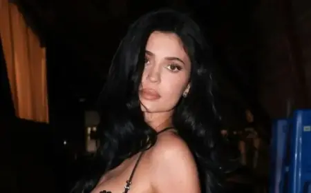 Kylie Jenner Stuns in Bold Bikini Top and T-Shirt Combo at Coachella