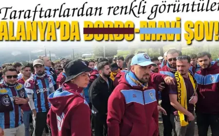 Bordo-Mavi Spectacle Fills Alanya Stadium to Capacity