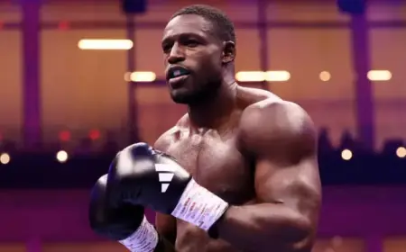 Richard Riakporhe Supports Jeamie TKV Before British Title Clash