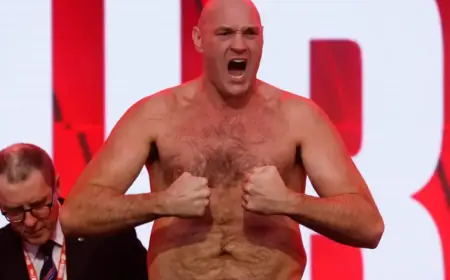 Fury Returns ‘Light and Lean’ for Heavyweight Showdown with Makhmudov