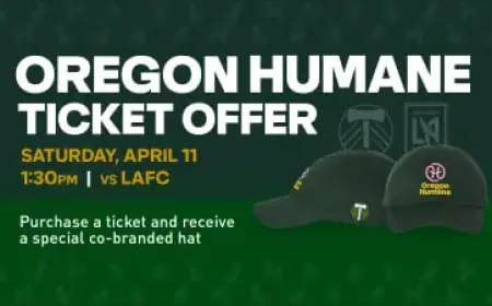 Timbers Boost Oregon Humane with Special Hat Promo for April 11 LAFC Game
