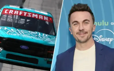 Frankie Muniz Crashes NASCAR Truck in Bristol’s ‘Malcolm in the Middle’ Event