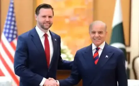 Vance Meets Pakistan’s Prime Minister as U.S.-Iran Peace Talks Begin