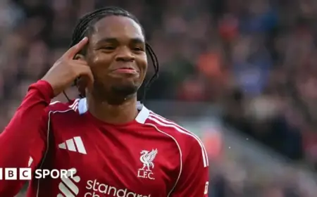 Arne Slot to Decide on Playing Liverpool’s Rio Ngumoha vs. PSG