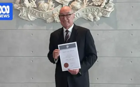 Toowoomba Great-Grandfather Becomes Queensland’s Second-Oldest New Lawyer