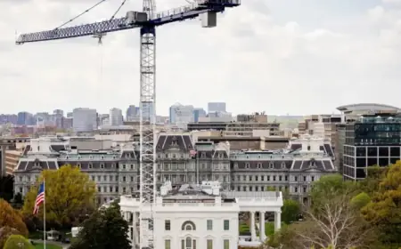 Federal Court Approves Construction of Trump’s White House Ballroom