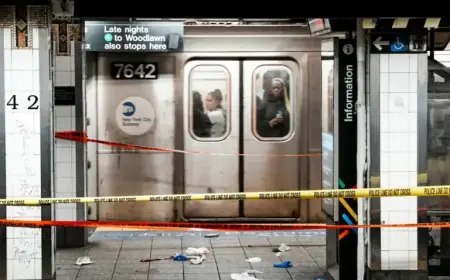 Three Injured in NYC Subway Stabbings; Police Shoot Knife-Wielding Suspect
