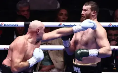 Fury Triumphs Over Makhmudov, Challenges Joshua in Boxing Return