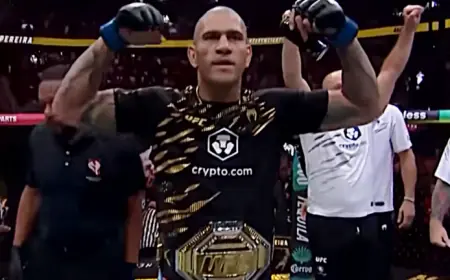 Alex Pereira Receives 2026 Forrest Griffin Community Award Honor