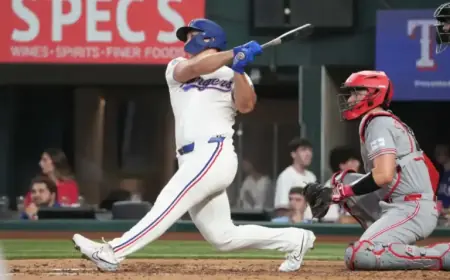 Wyatt Langford Exits Game for MRI After Quad Tightness