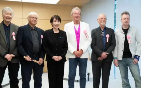 Deep Purple Delights Japan’s Prime Minister with Surprise Visit