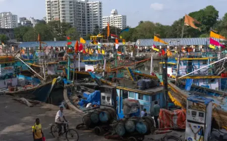Mumbai’s Historic Dock Falls Silent Amid Fuel Crisis Impacting Fishing Trade