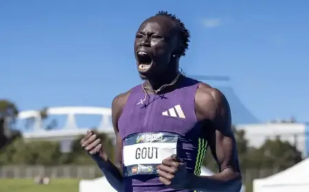 Gout Gout Sets New National Record with 19.67s Sprint