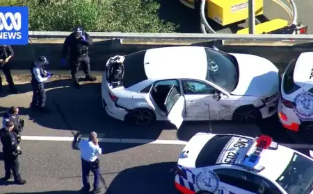 Three Arrested in Alleged ‘Kill Car’ Chase in Western Sydney