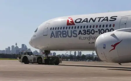 Qantas Unveils First Airbus A350-1000ULR Featuring New Rolls-Royce Engines