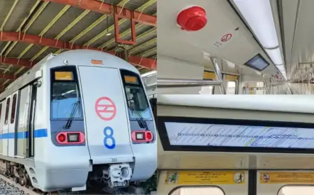 Delhi Metro Set to Enhance 70 Red & Blue Line Trains by 2027