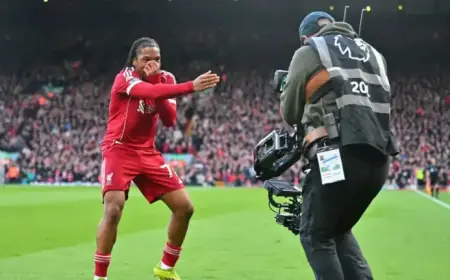 Liverpool Shines: Ngumoha and Departing Star Score 8/10 in Fulham Triumph