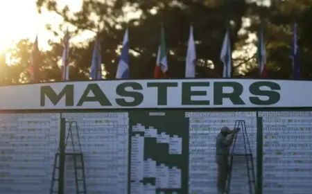 2026 Masters Round 4: Announced Tee Times and Groupings