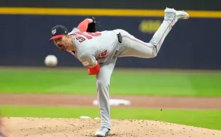 Nationals’ Foster Griffin Dominates Opponents in First Three Starts