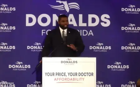 Byron Donalds Unveils Patient-Centric Health Care Plan