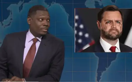 ‘SNL’ Weekend Update Criticizes JD Vance on Iran Deal, Wife Remarks