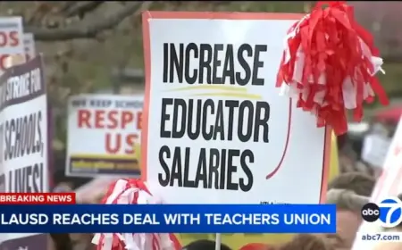 LAUSD Finalizes Tentative Agreement with Teachers Union, Averting Strike
