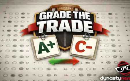 Evaluate April Week 2 Dynasty Fantasy Football Trades