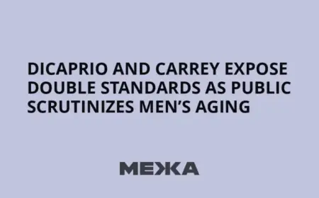 DiCaprio and Carrey Highlight Men’s Aging Double Standards