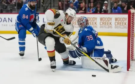 Jared Bednar Injured During Avalanche’s 3-2 OT Loss to Golden Knights