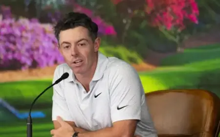 Rory McIlroy Exits Tournament After Masters Leader Faces Million-Dollar Fine