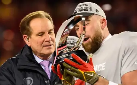 Jim Nantz Remembers Travis Kelce’s Iconic Moment: ‘You Made It Sing’