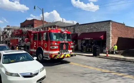 Fire Ravages Iconic German Village Landmark, The Thurman Cafe