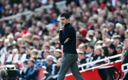 Arteta Admits Team Fell Short of Expected Standards