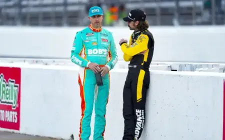 Denny Hamlin Boldly Defends Ty Gibbs Amid Winless Streak