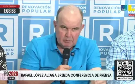 Rafael López Aliaga Criticizes ONPE Chief After Apology Conference