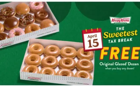 Krispy Kreme® Sweetens Tax Day with Irresistible Tax Break