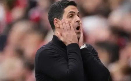 Gary Neville: Arsenal Must Control Emotions for Man City Clash Next Sunday