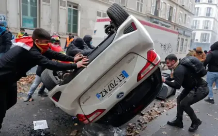 2022 Video Misused to Spread False Paris Riot News