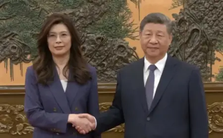 China to Restore Certain Ties with Taiwan After Opposition Leader’s Visit